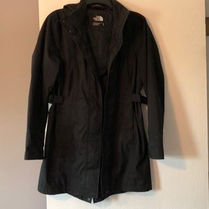 The North Face Black Laney Rain Trenchcoat